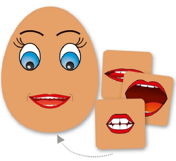 Coperta cărții 'Oul vorbăreț. Palatograme - Laura Hărdălău, Loredana Bejan'