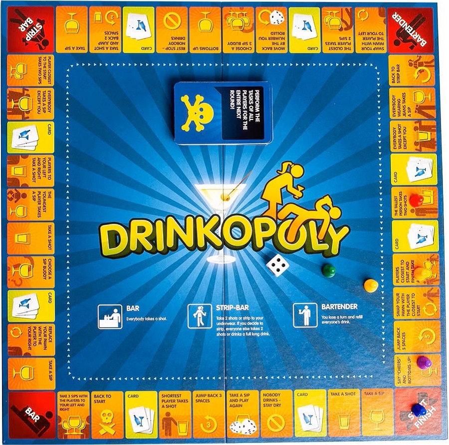 Imaginea produsului 'Joc de petrecere pentru adulți. Drinkopoly'