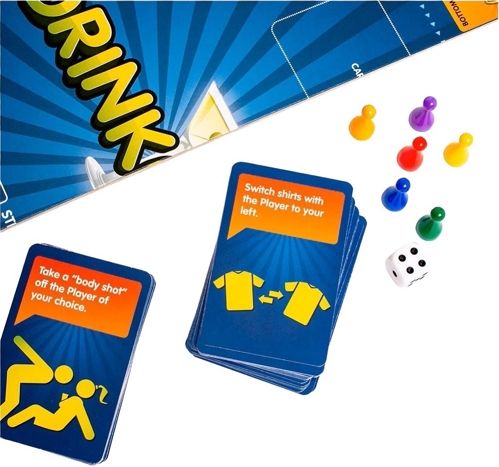 Imaginea produsului 'Joc de petrecere pentru adulți. Drinkopoly'