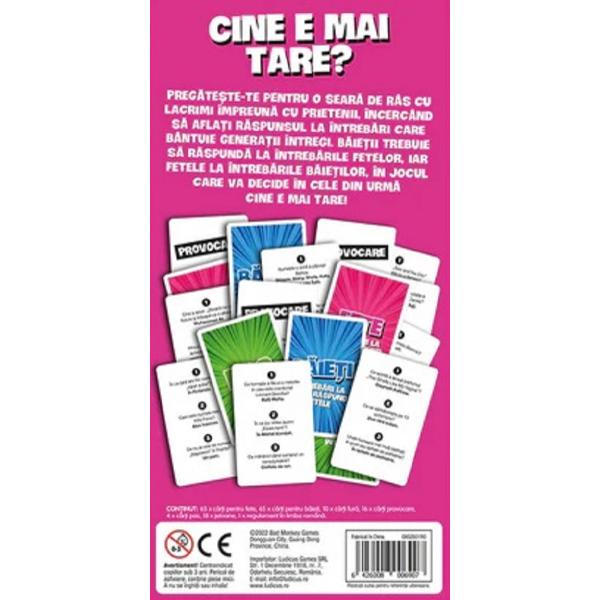 Joc de petrecere: Baieti vs fete