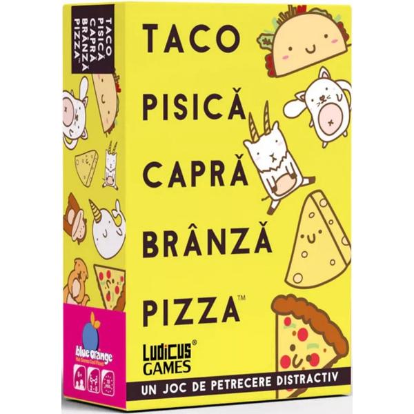 Joc de petrecere. Taco Pisica Capra Branza Pizza
