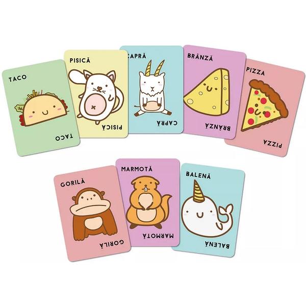 Joc de petrecere. Taco Pisica Capra Branza Pizza