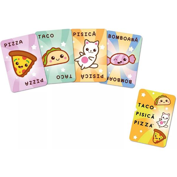 Joc de carti. Taco Pisica Pizza