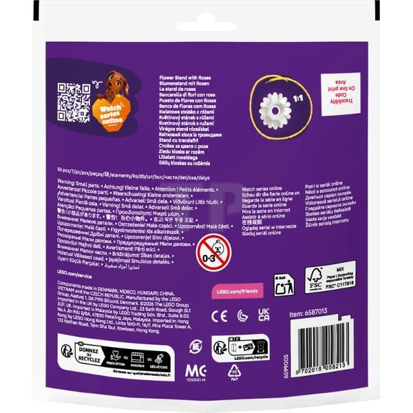 Lego Friends: Stand cu trandafiri
