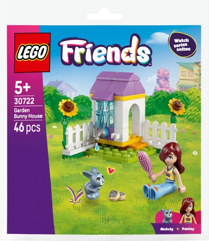 Imaginea produsului 'Lego Friends: Căsuță pentru iepurași în grădină'
