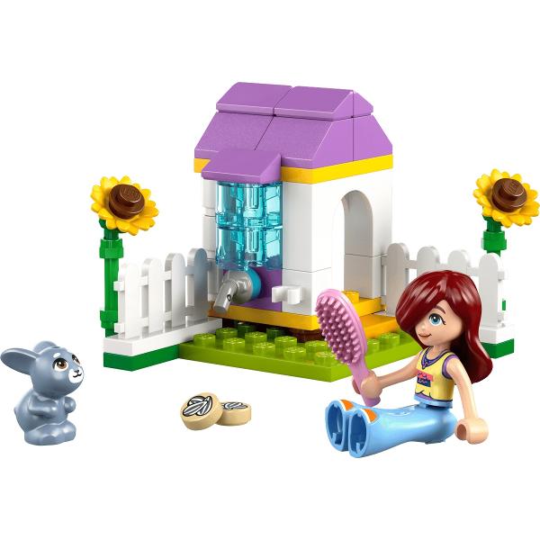 Lego Friends: Casuta pentru iepurasi in gradina