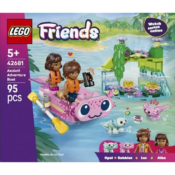 Lego Friends: Barca Axolotl pentru aventuri