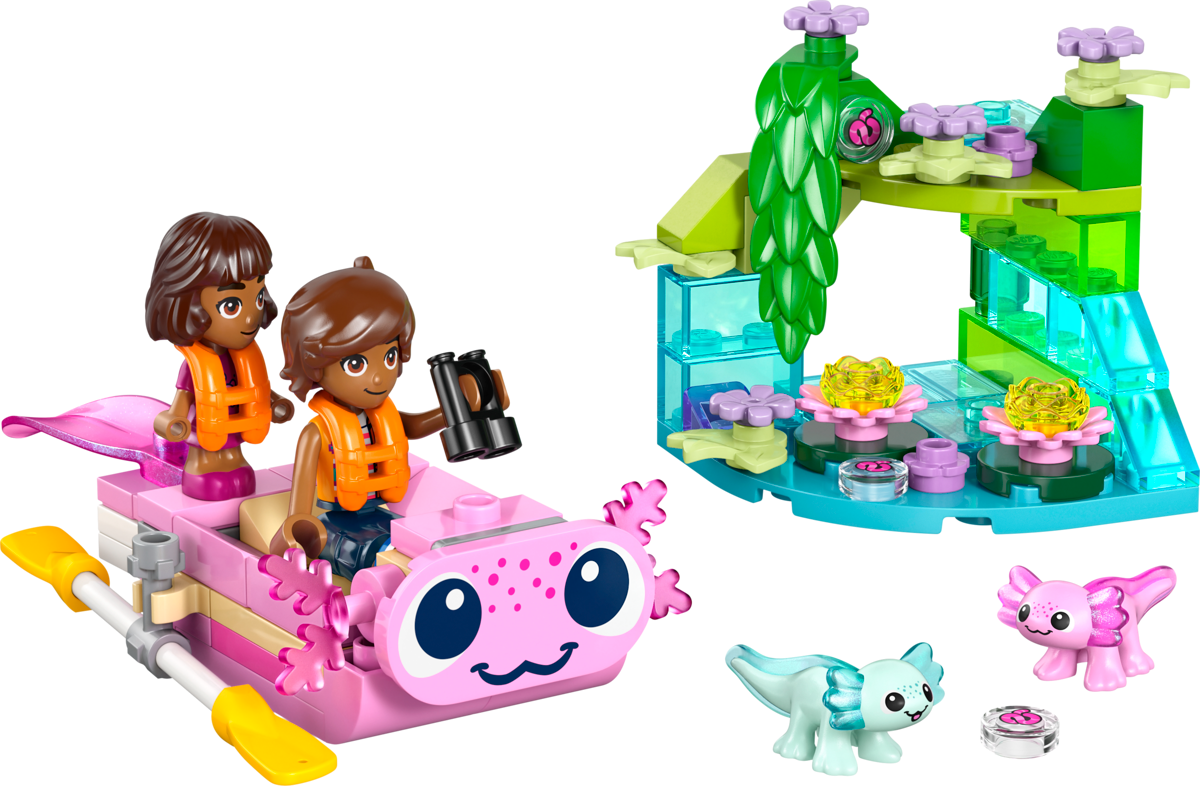 Imaginea produsului 'Lego Friends: Barca Axolotl pentru aventuri'