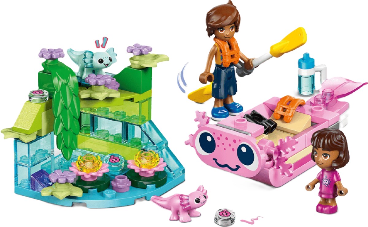 Imaginea produsului 'Lego Friends: Barca Axolotl pentru aventuri'