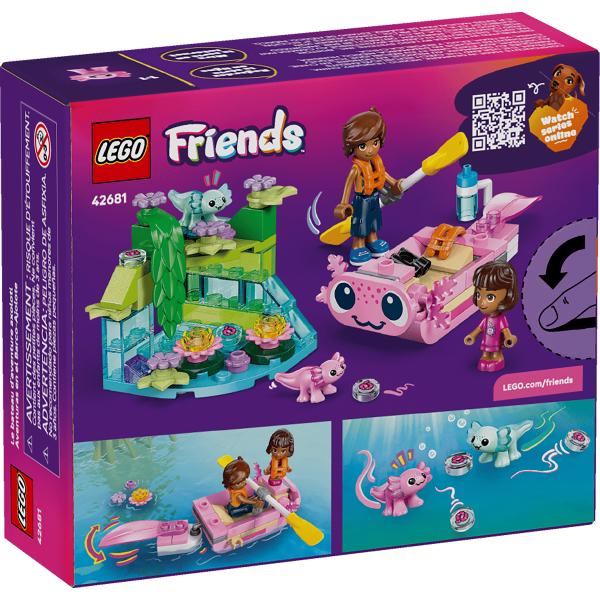 Lego Friends: Barca Axolotl pentru aventuri