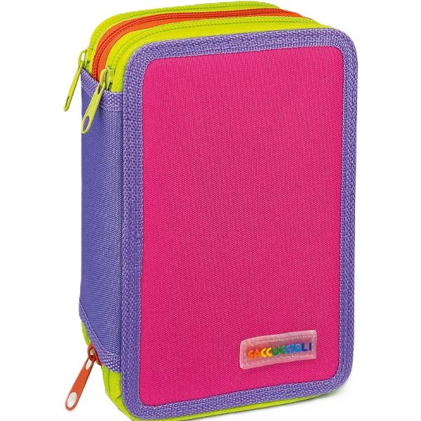 Penar echipat: Color Block.Roz-verde neon