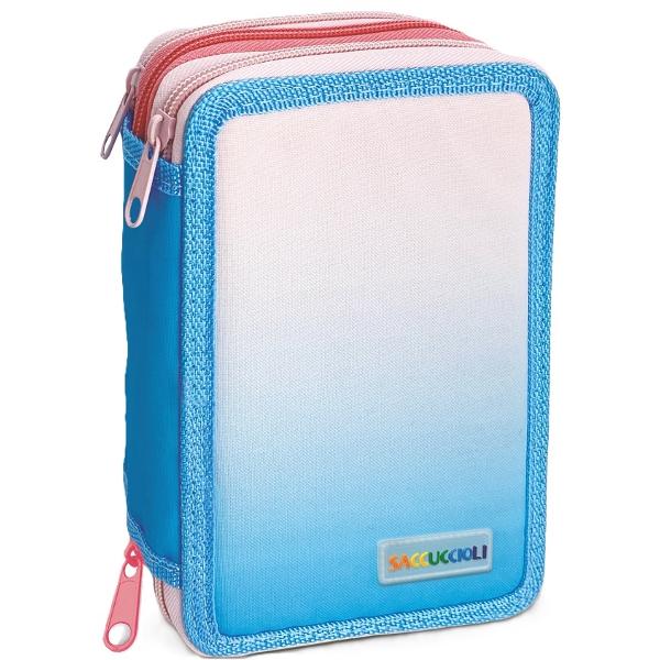 Penar echipat: Color Block. Roz-bleu