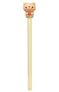 Imaginea produsului 'Pix cu gel Flowers Lovers 3D. Bej. Ursuleț bej'