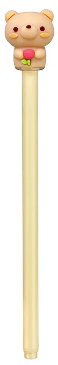 Imaginea produsului 'Pix cu gel Flowers Lovers 3D. Bej. Ursuleț bej'