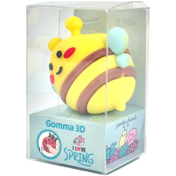 Radiera Garden Friends 3D. Albinuta