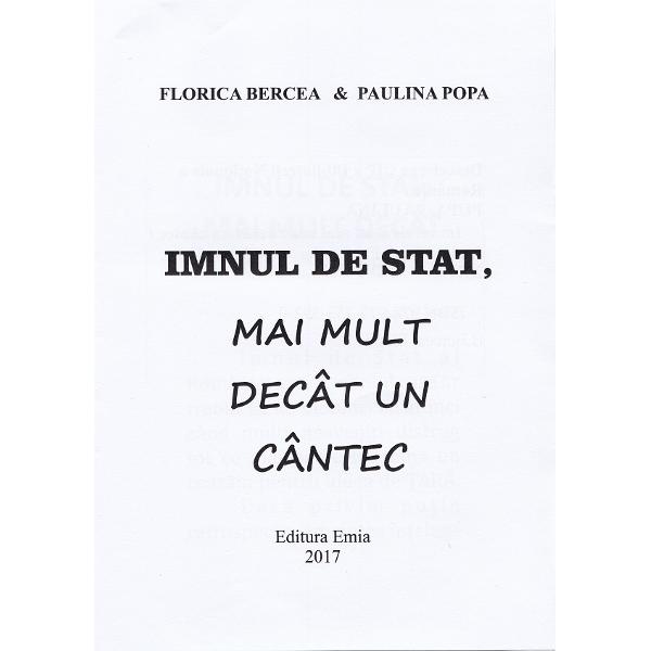 Imnul de stat al Romaniei, Mai mult decat un cantec, cu planse