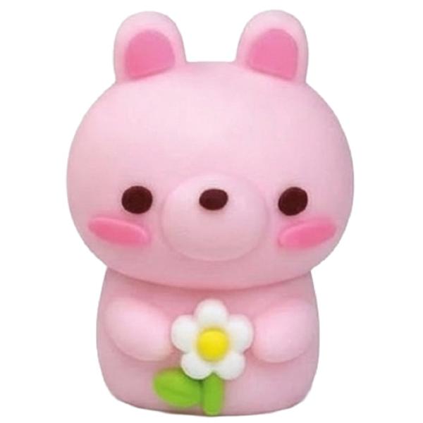 Ascutitoare Flowers Lovers 3D. Ursulet roz