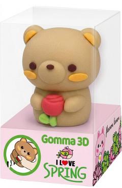 Imaginea produsului 'Radieră Flowers Lovers 3D. Ursuleț bej'