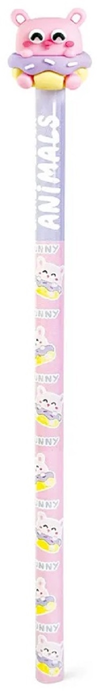 Creion grafic. Small Block Animals: Bunny roz