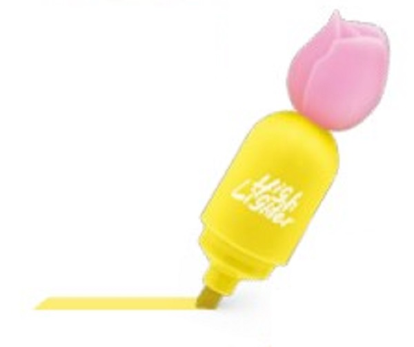 Imaginea produsului 'Marker evidențiator Puffy Tulips. Galben'