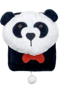 Imaginea produsului 'Geantă din pluș moale. Alb-negru'