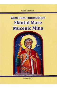 Coperta cărții 'Cum l-am cunoscut pe Sfântul Mare Mucenic Mina - Călin Bicăzan'