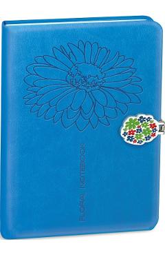 Imaginea produsului 'Jurnal cu închidere magnetică: Floral. Albastru'