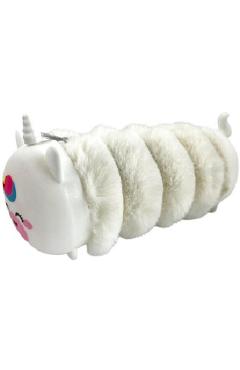 Imaginea produsului 'Penar Morbidelli tip borsetă din pluș și silicon. Alb'