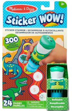 Imaginea produsului 'Set de joacă autocolante și ștampilă: Sticker Wow. Dinozaur'