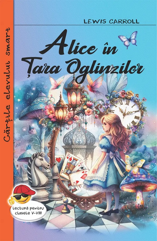 Coperta cărții 'Pachet 2 cărți: Alice în Țara Minunilor + Alice în Țara Oglinzilor - Lewis Carroll'