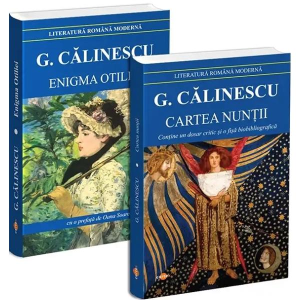 Pachet 2 carti: Cartea nuntii + Enigma Otiliei - George Calinescu
