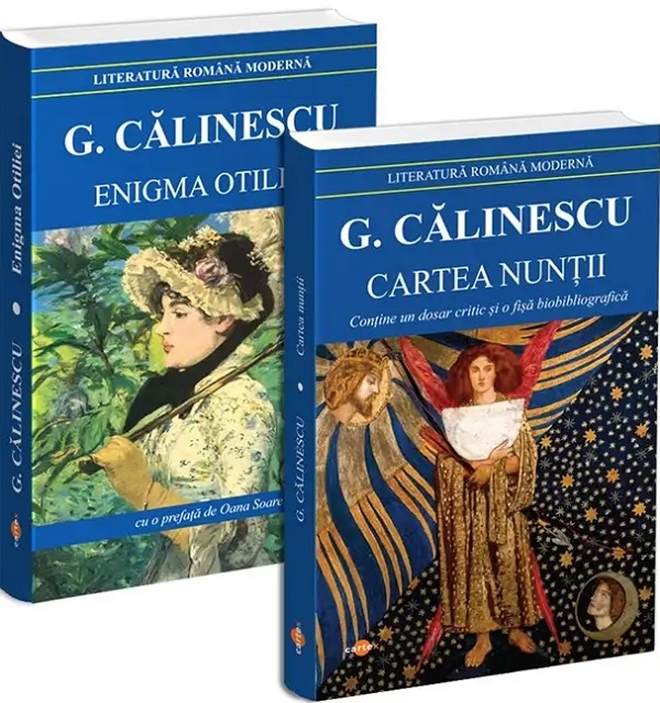 Coperta cărții 'Pachet 2 cărți: Cartea nunții + Enigma Otiliei - George Călinescu'