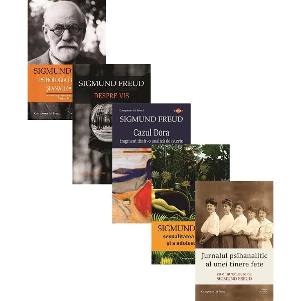 Pachet 5 carti: Canapeaua lui Freud - Sigmund Freud