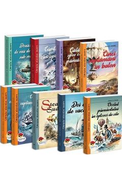 Coperta cărții 'Pachet 9 cărți: Jules Verne - Jules Verne'