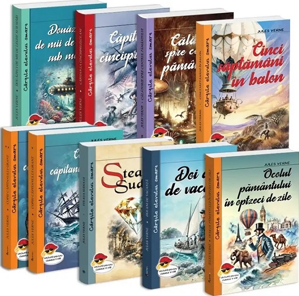 Coperta cărții 'Pachet 9 cărți: Jules Verne - Jules Verne'