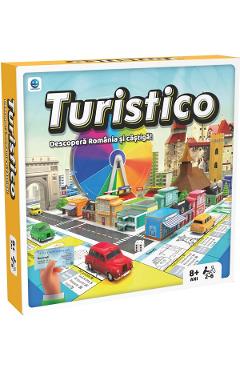 Imaginea produsului 'Joc de societate: Turistico. Descoperă România și câștigă!'