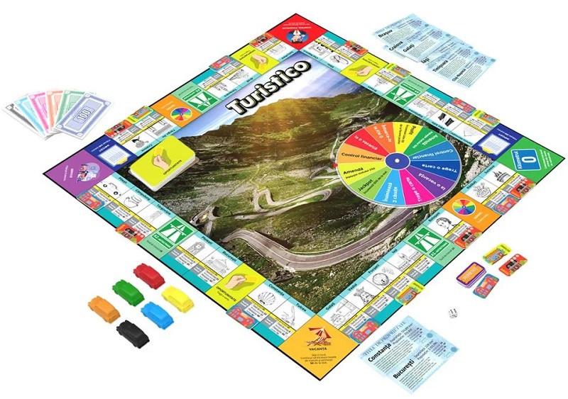 Imaginea produsului 'Joc de societate: Turistico. Descoperă România și câștigă!'