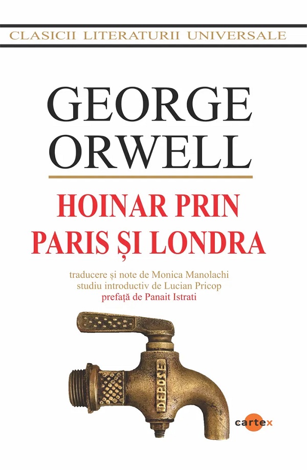Coperta cărții 'Pachet 4 cărți: 1984 + Ferma Animalelor + Hoinar prin Paris și Londra + Zile birmaneze - George Orwell'