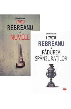 Coperta cărții 'Pachet 2 cărți: Nuvele + Pădurea spânzuraților - Liviu Rebreanu'