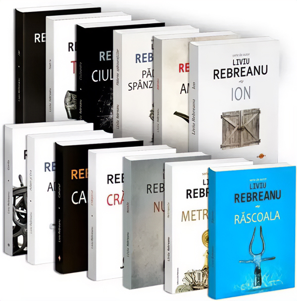 Coperta cărții 'Pachet 13 cărți: Serie de autor Liviu Rebreanu'
