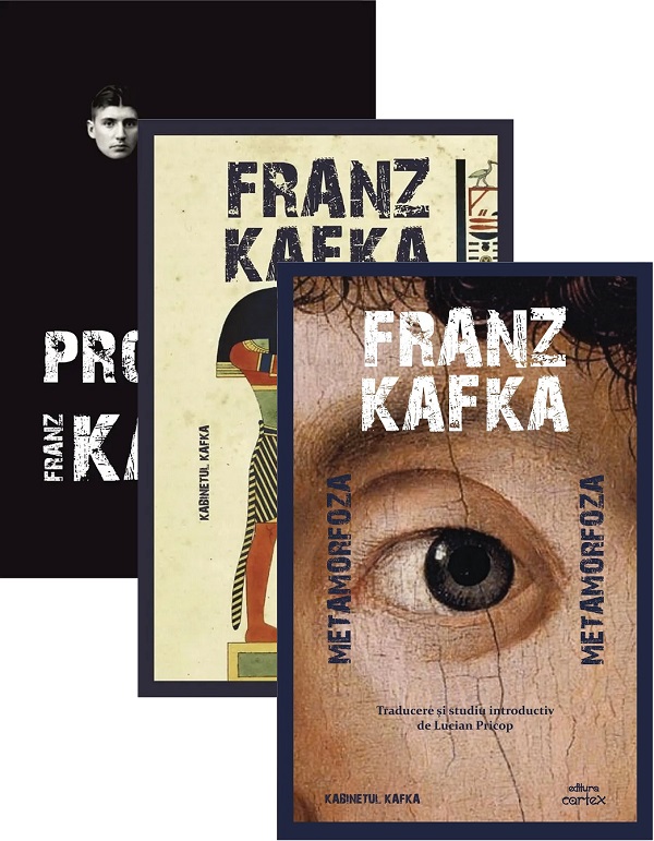 Coperta cărții 'Pachet 3 cărți: Metamorfoza + În colonia penitenciară + Procesul - Franz Kafka'