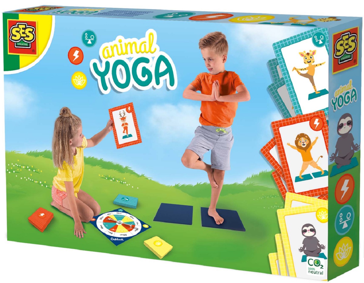 Imaginea produsului 'Joc de petrecere: Yoga cu animale'