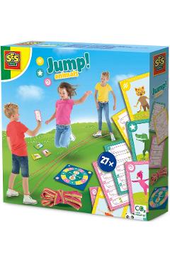 Imaginea produsului 'Joc elastic cu trucuri: Sari! Animale'