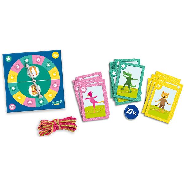 Joc elastic cu trucuri: Sari! Animale