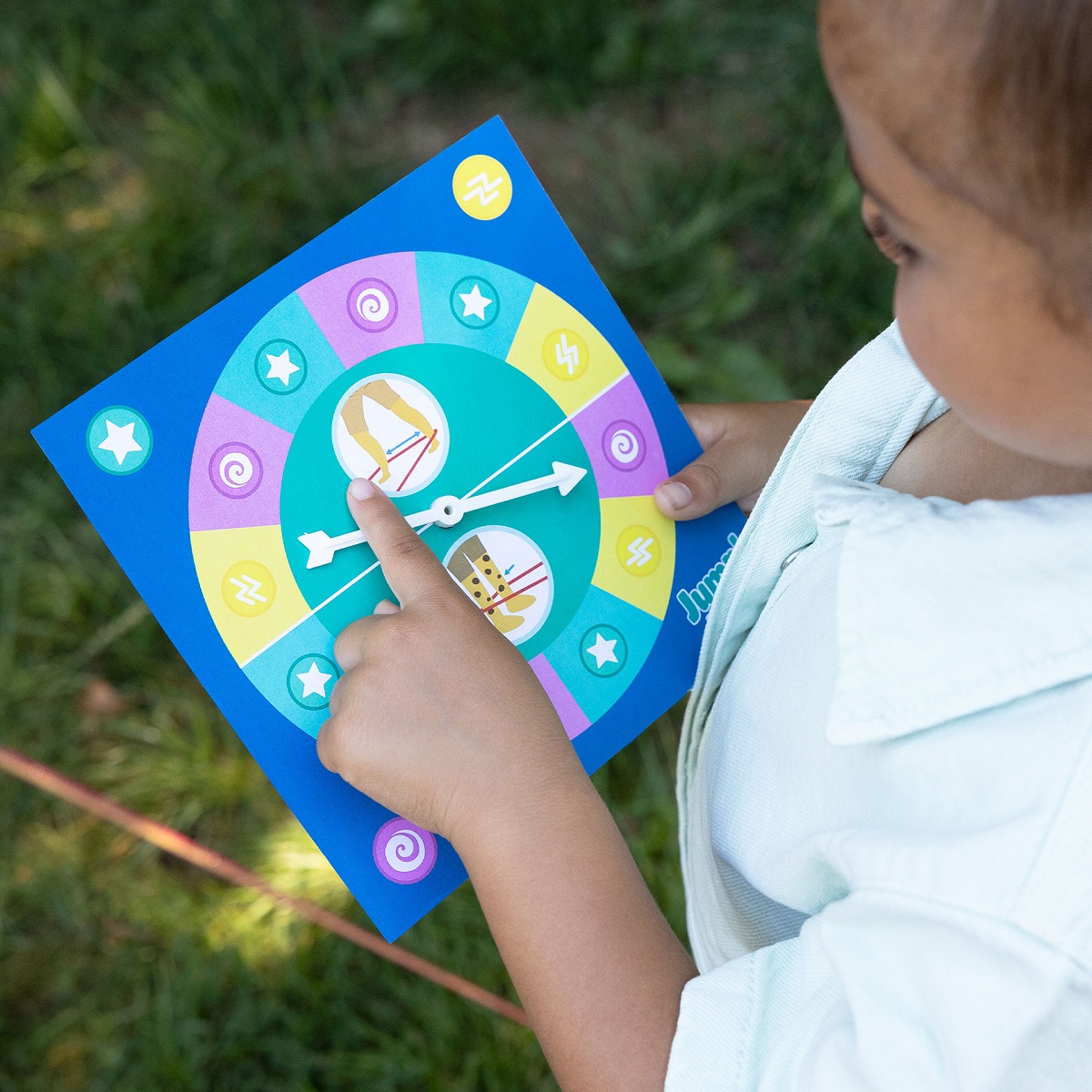 Imaginea produsului 'Joc elastic cu trucuri: Sari! Animale'