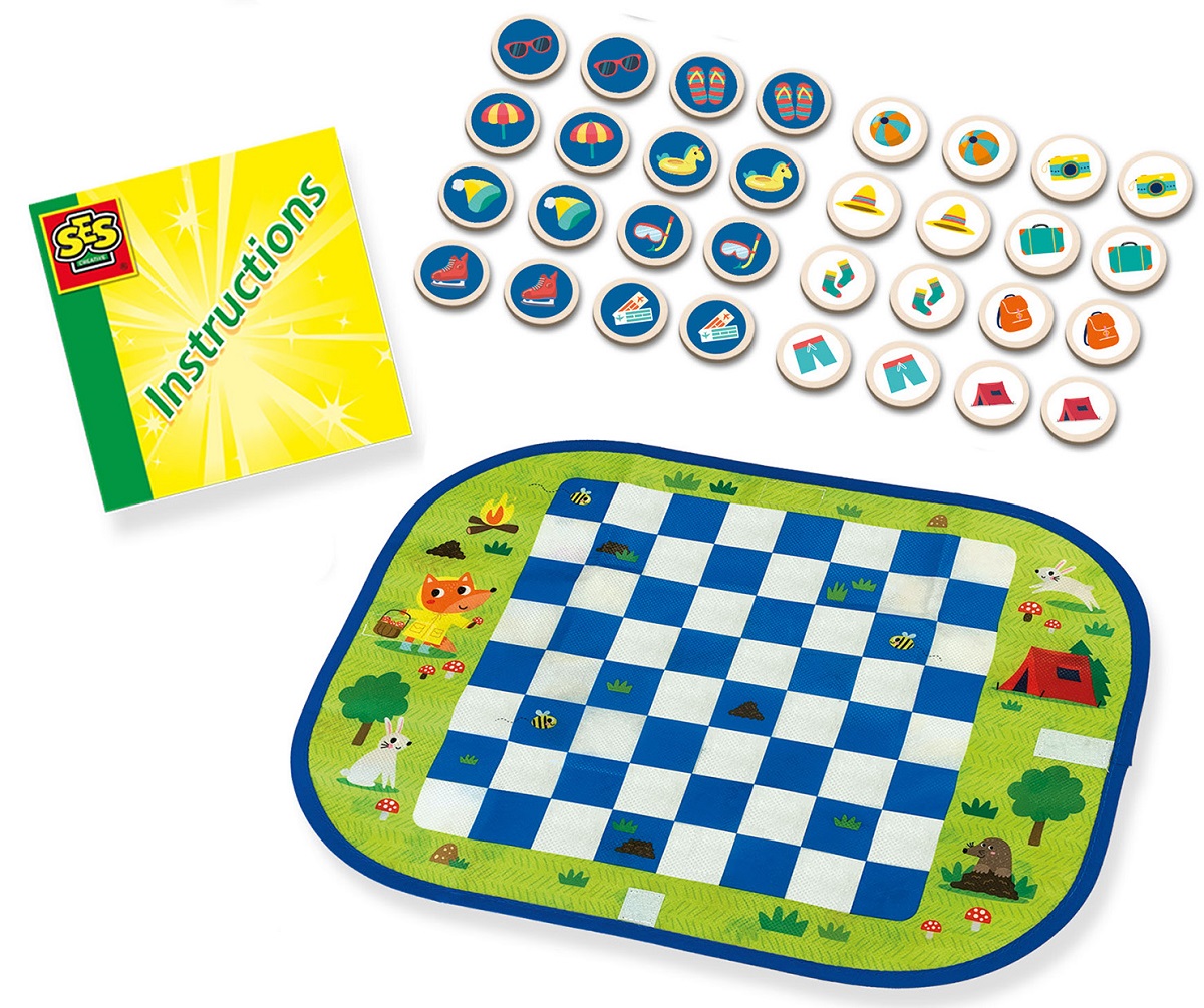 Imaginea produsului 'Joc Wrap and Go: Dame, Joc de memorie, Merg în vacanță'