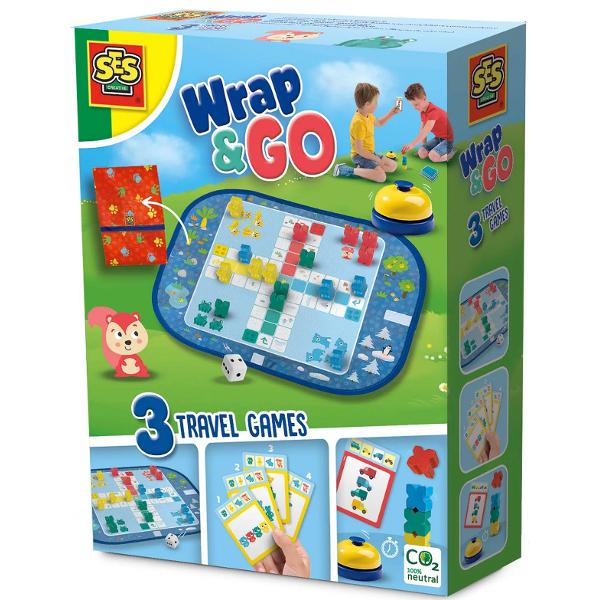 Joc Wrap and Go: Ludo, Quartet, Blocuri de viteza