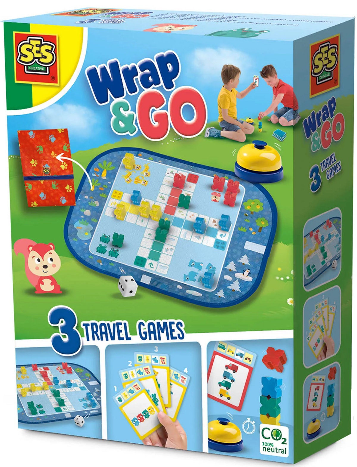 Imaginea produsului 'Joc Wrap and Go: Ludo, Quartet, Blocuri de viteză'