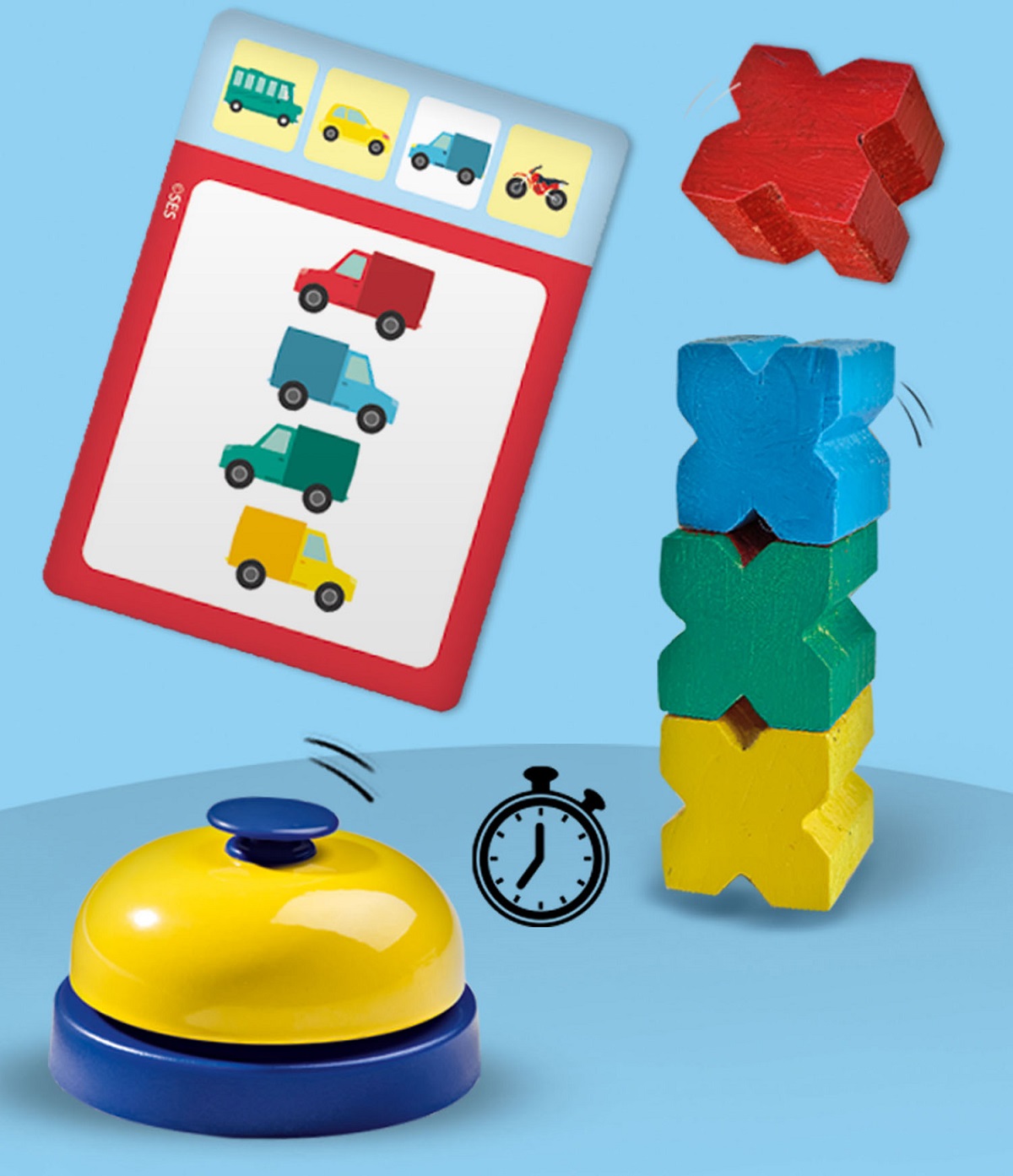 Imaginea produsului 'Joc Wrap and Go: Ludo, Quartet, Blocuri de viteză'