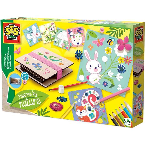 Set creativ: Presa de flori